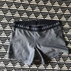 Grey Under Armor Compression Spandex
